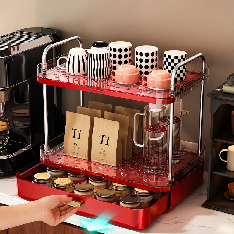 2-Tier Countertop Cup Drying Rack Coffee Mug Holder Kitchen Counter Organizer for Tea Cups
2-Tier Countertop Cup Drying Rack Coffee Mug Holder Kitchen Counter Organizer for Tea Cups