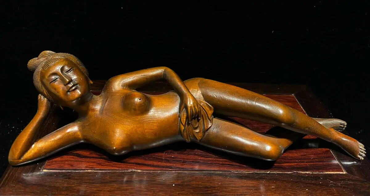 BY048- 22 * 5 * 3.5 CM Geisha Woman Boxwood Sculpture Doctor Lady Feng Shui Statue Home Decor
BY048- 22 * 5 * 3.5 CM Geisha Woman Boxwood Sculpture Doctor Lady Feng Shui Statue Home Decor