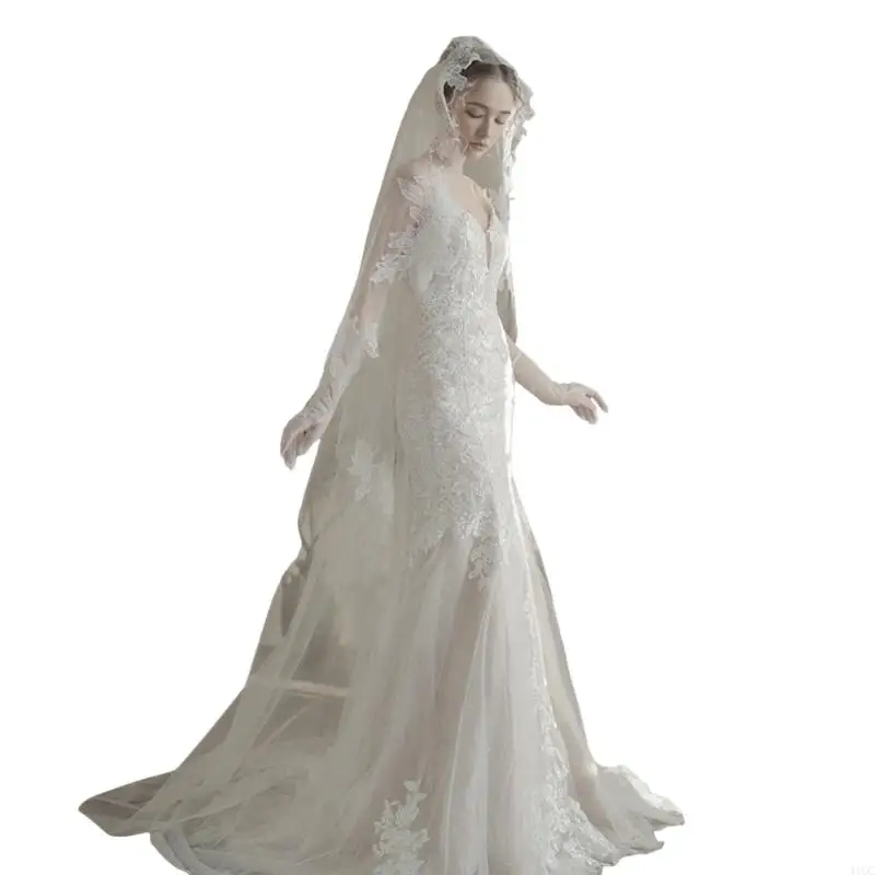 2025 New Bridal Veil Cathedral Long Head Cover Elegant Tulle Hairpiece for Wedding Celebrations Wedding Photo Props
2025 New Bridal Veil Cathedral Long Head Cover Elegant Tulle Hairpiece for Wedding Celebrations Wedding Photo Props
