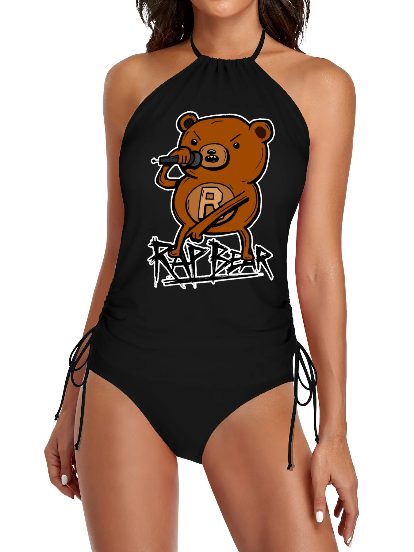 Rap Bear from Adventure Time Split Swimsuit Set Swimsuit black Women's two-piece swimsuit Women's
Rap Bear from Adventure Time Split Swimsuit Set Swimsuit black Women's two-piece swimsuit Women's