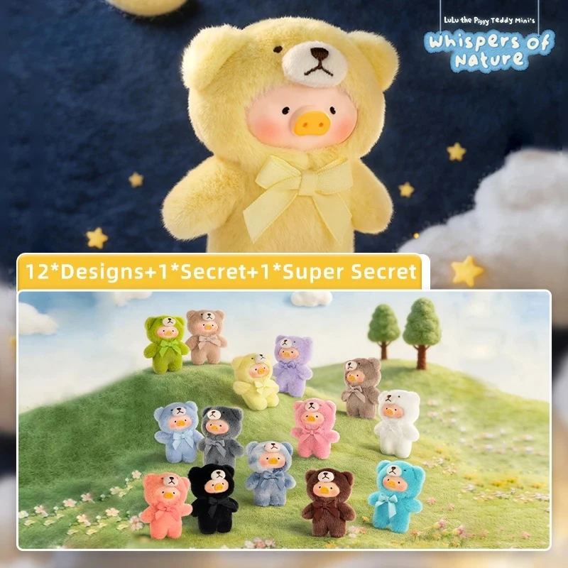 Genuine LuLu The Piggy Teddy Mini Whispers of Natural Series Blind Box Figure Mystery Box Vinyl Plush Toy Keychain Pendant Gift
Genuine LuLu The Piggy Teddy Mini Whispers of Natural Series Blind Box Figure Mystery Box Vinyl Plush Toy Keychain Pendant Gift