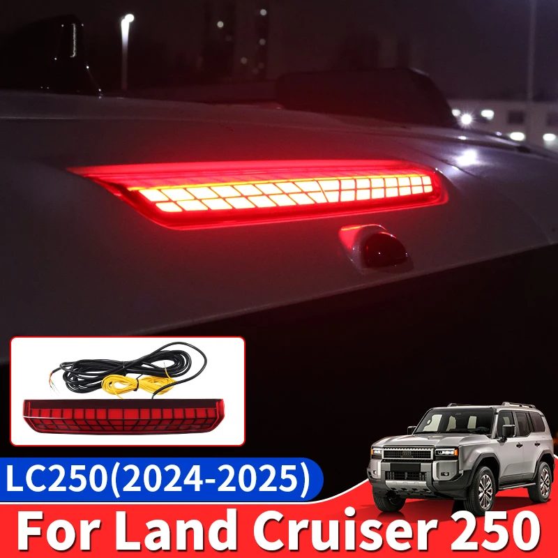 For Land Cruiser Prado LC250 First Edition 1958 2024-2025 J250 Additional Brake Lights Exterior Modification Accessories Tuning
For Land Cruiser Prado LC250 First Edition 1958 2024-2025 J250 Additional Brake Lights Exterior Modification Accessories Tuning