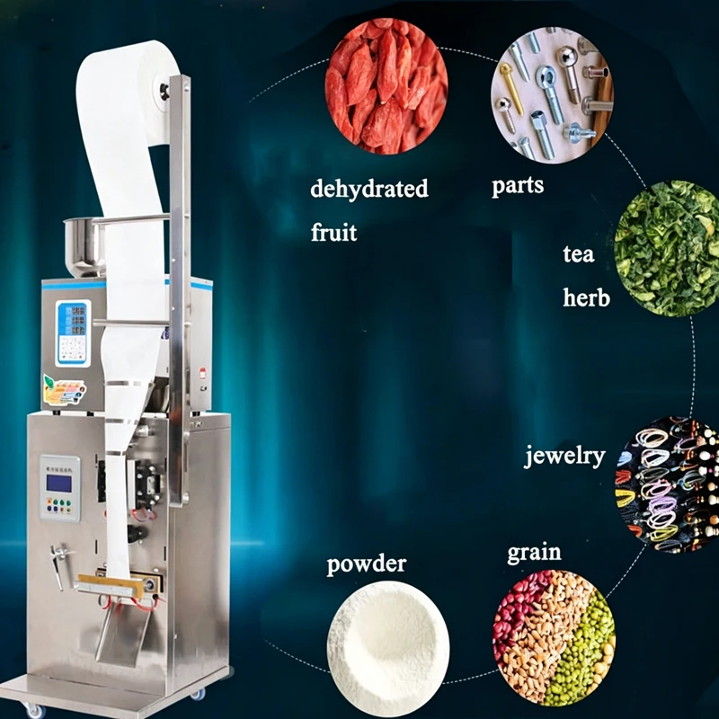 Automatic Powder Weighing And Filling Machine for Food Particle Cashew Fruit Bag Quantitative Production Packaging Machine
Automatic Powder Weighing And Filling Machine for Food Particle Cashew Fruit Bag Quantitative Production Packaging Machine