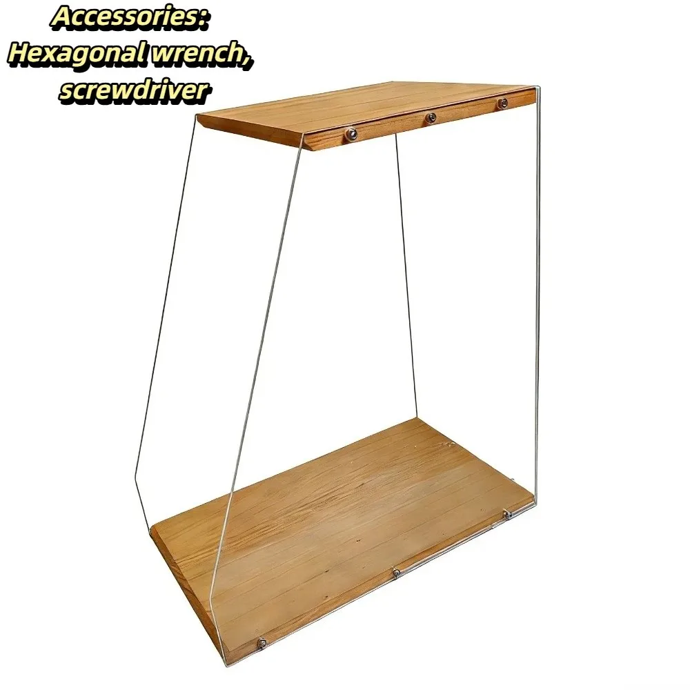 Solid Wood Wooden Record Holder Stable Structure Transparent Design Desktop Storage Rack Retro Minimalist Style Clear Display
Solid Wood Wooden Record Holder Stable Structure Transparent Design Desktop Storage Rack Retro Minimalist Style Clear Display