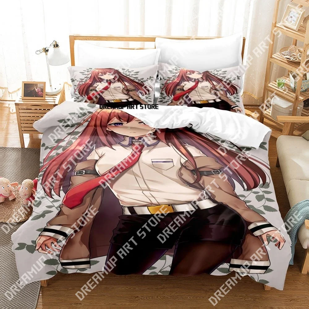 Anime Steins Gate Bedding Set Single Twin Full Queen King Size Bed Set Aldult Kid Bedroom 3D Anime Bed Sheet Set
Anime Steins Gate Bedding Set Single Twin Full Queen King Size Bed Set Aldult Kid Bedroom 3D Anime Bed Sheet Set