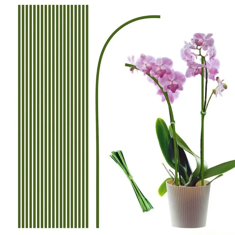 QX2E Pack Of 20 Flexible Plant Stakes For Indoor Outdoor Use
QX2E Pack Of 20 Flexible Plant Stakes For Indoor Outdoor Use