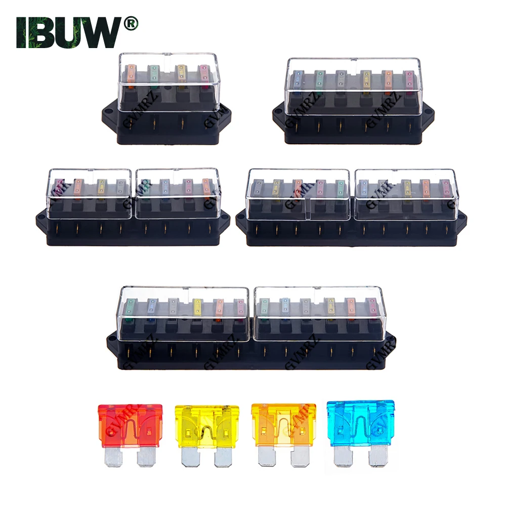 4/6/8/12 Way Car Fuse Holder Car Fuse Box Car Truck Auto Blade Fuse Box with Fuses for 12V 24V ATO Standard Circuit 20A/30A/40A
4/6/8/12 Way Car Fuse Holder Car Fuse Box Car Truck Auto Blade Fuse Box with Fuses for 12V 24V ATO Standard Circuit 20A/30A/40A