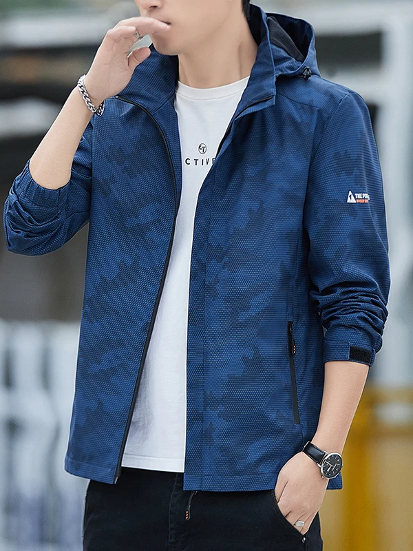 Men's Hooded Jacket Casual Sports Windproof Waterproof Climbing Suit Spring Autumn New Style Slim Fit Fashionable Fleece Lined
Men's Hooded Jacket Casual Sports Windproof Waterproof Climbing Suit Spring Autumn New Style Slim Fit Fashionable Fleece Lined