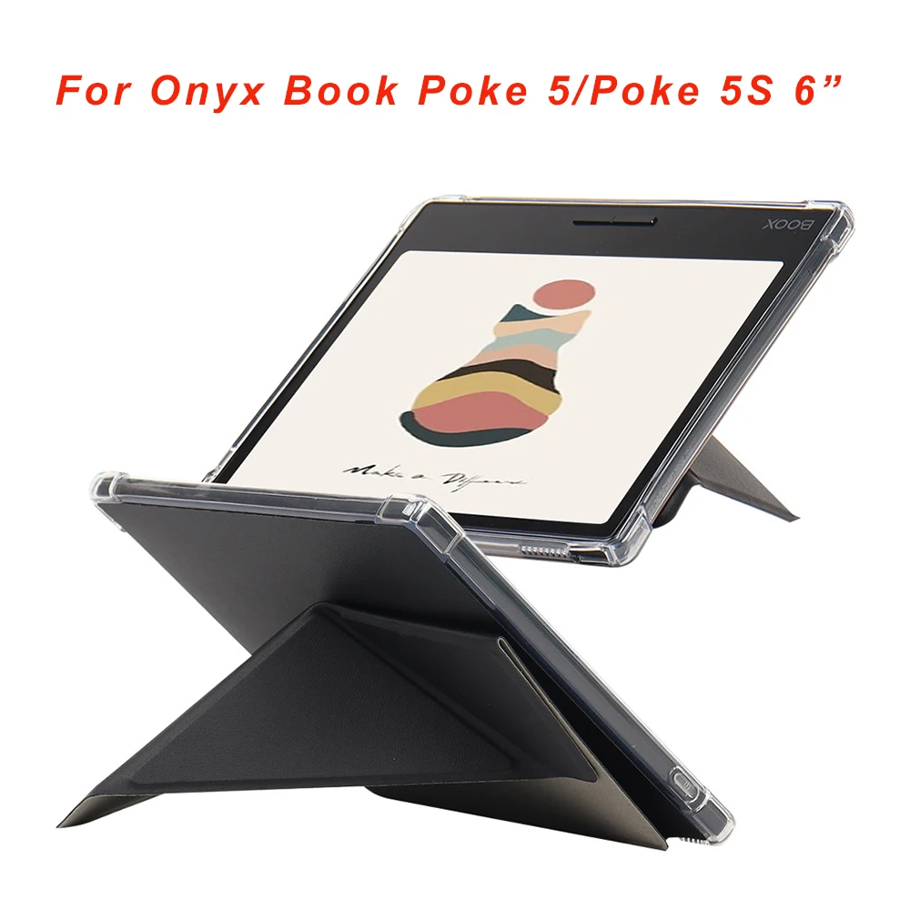 Тонкий чехол для Onyx Book Poke 5 5S, многоскладной чехол для электронной книги 6 дюймов с мягкой задней панелью из ТПУ
Тонкий чехол для Onyx Book Poke 5 5S, многоскладной чехол для электронной книги 6 дюймов с мягкой задней панелью из ТПУ