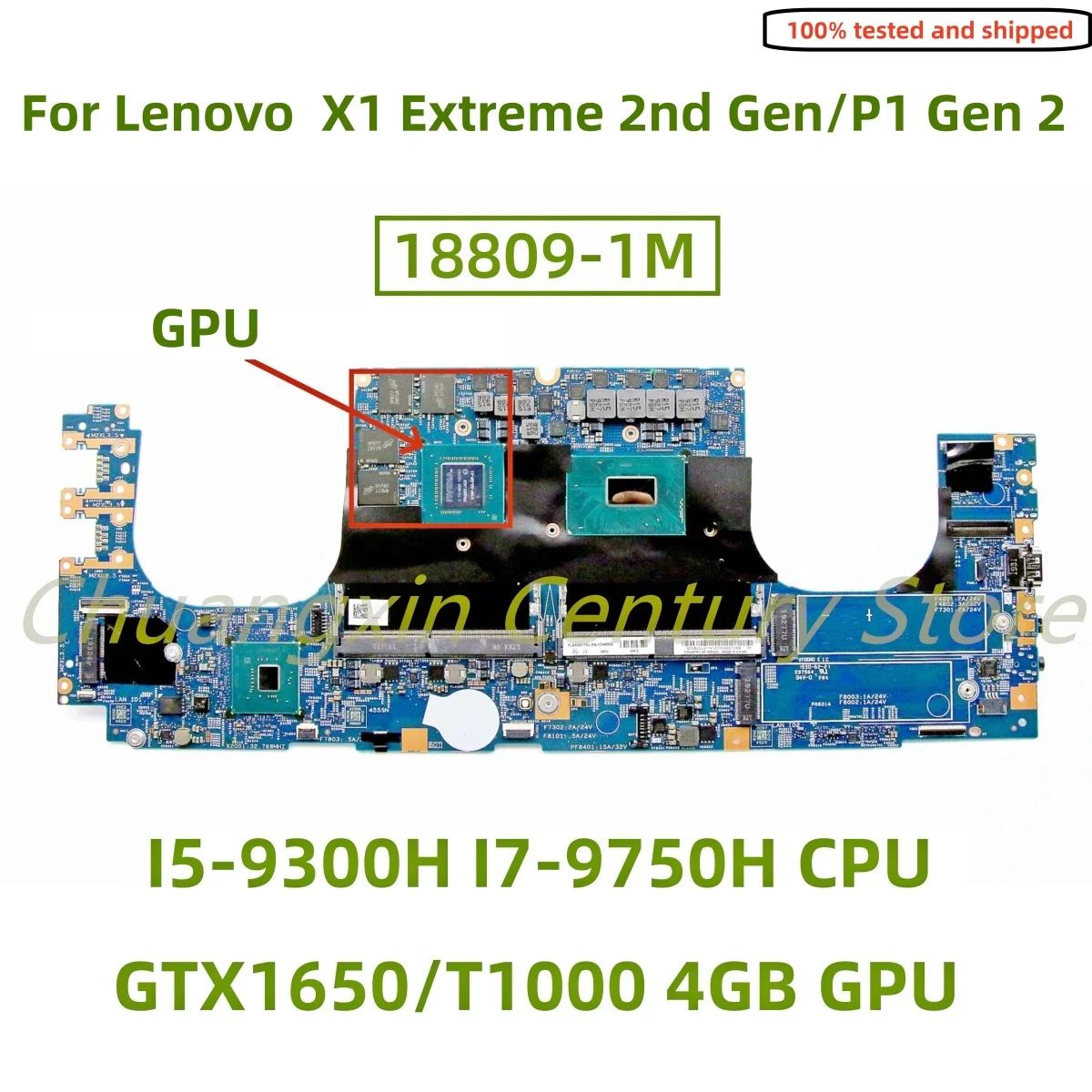 18809-1M motherboard for Lenovo ThinkPad X1 Extreme 2nd Gen/P1 Gen 2 laptop with I5 I7-9TH CPU GTX1650/T1000 GPU 100% Tested
18809-1M motherboard for Lenovo ThinkPad X1 Extreme 2nd Gen/P1 Gen 2 laptop with I5 I7-9TH CPU GTX1650/T1000 GPU 100% Tested
