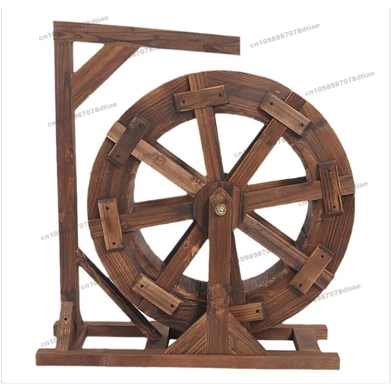 Feng Shui Wheel Water Wheel Ornament, Flowing Water Fish Pond Rockery, Large, Medium and Small, Wooden Anti-corrosion
Feng Shui Wheel Water Wheel Ornament, Flowing Water Fish Pond Rockery, Large, Medium and Small, Wooden Anti-corrosion
