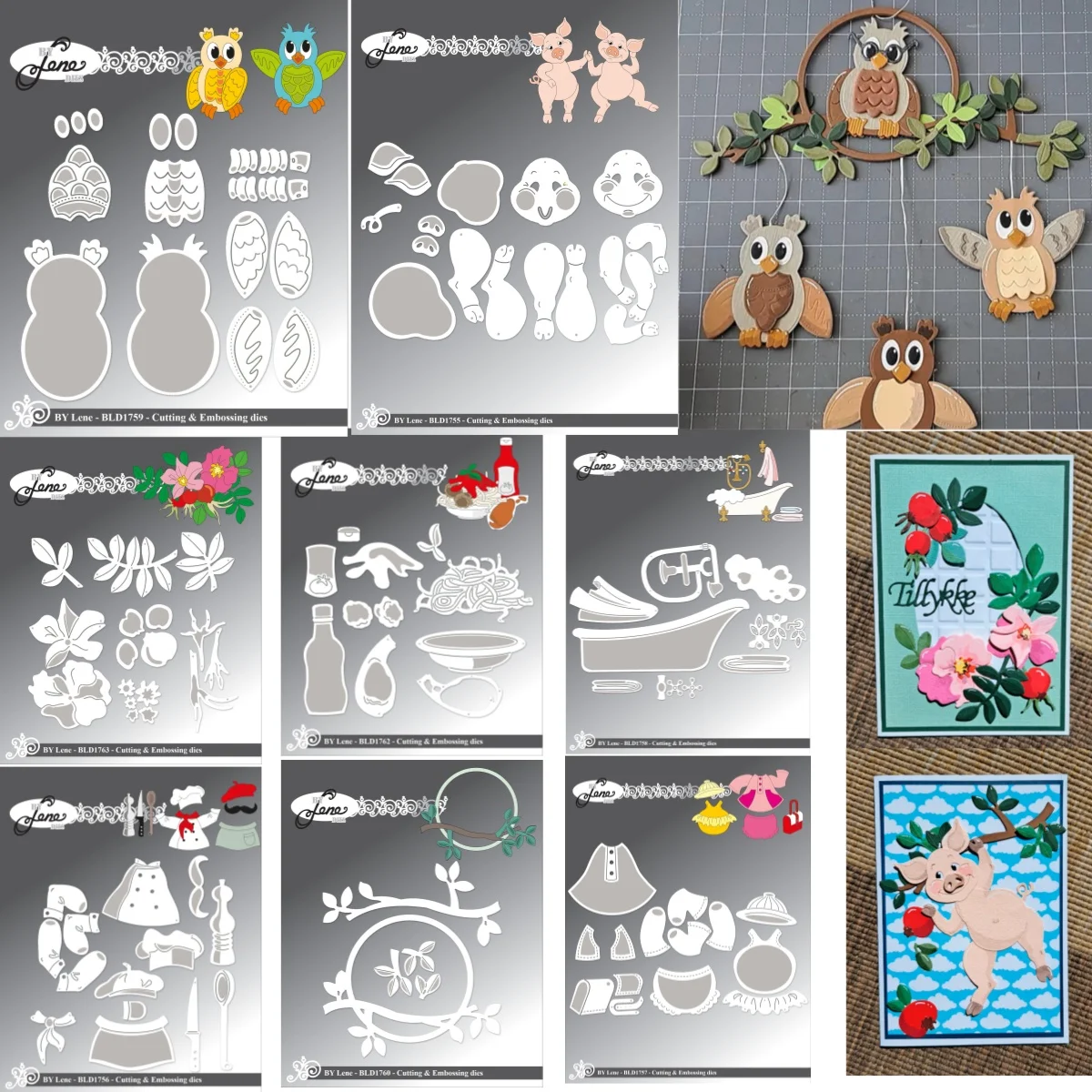 Happy Pigs Owls and Flowers Metal Cutting Dies for DIY Making Card Scrapbook Embossed Paper Album Craft Supplies Template 2025
Happy Pigs Owls and Flowers Metal Cutting Dies for DIY Making Card Scrapbook Embossed Paper Album Craft Supplies Template 2025