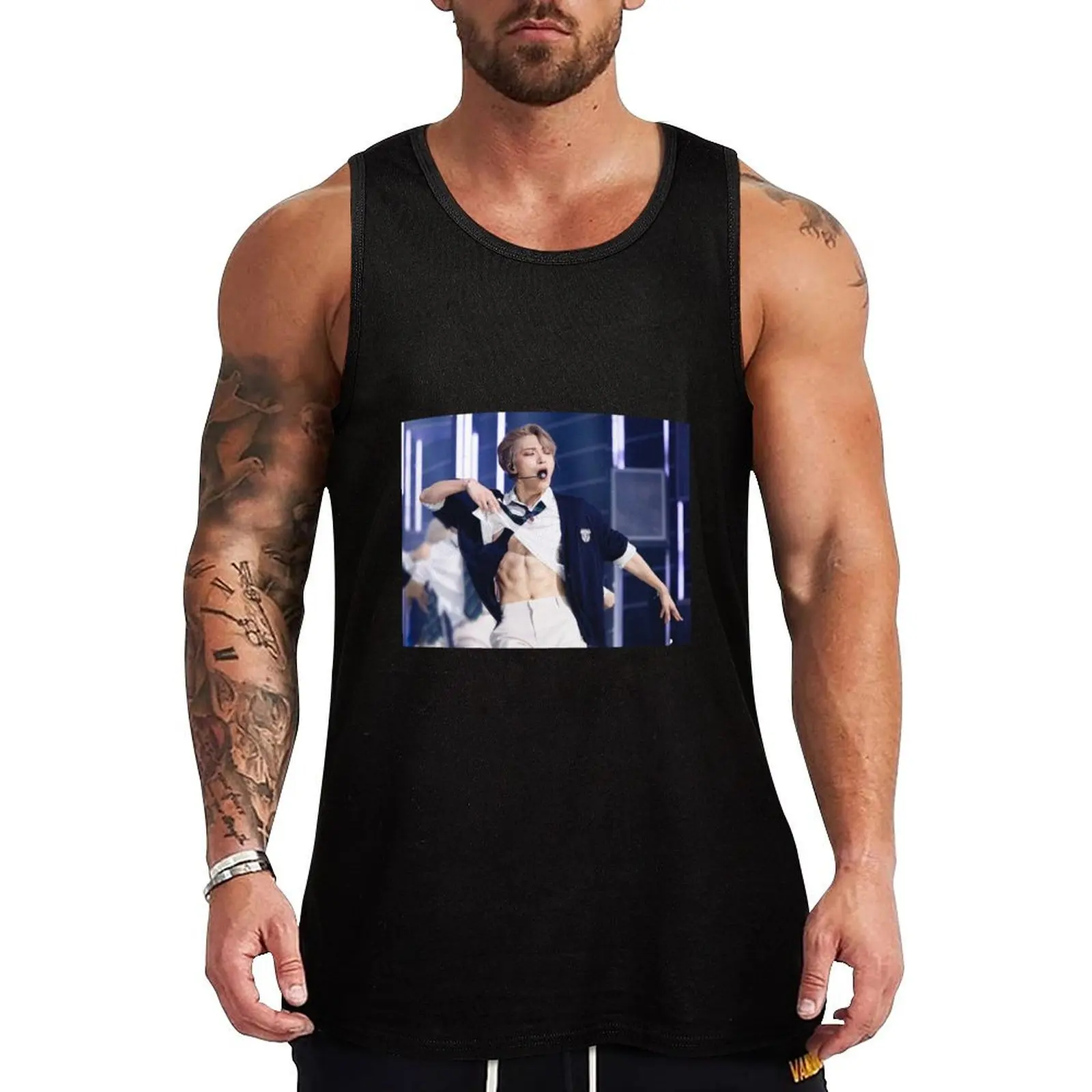 Ateez Seonghwa Tank Top Men's clothes T-shirt men men clothings gym accessories man
Ateez Seonghwa Tank Top Men's clothes T-shirt men men clothings gym accessories man