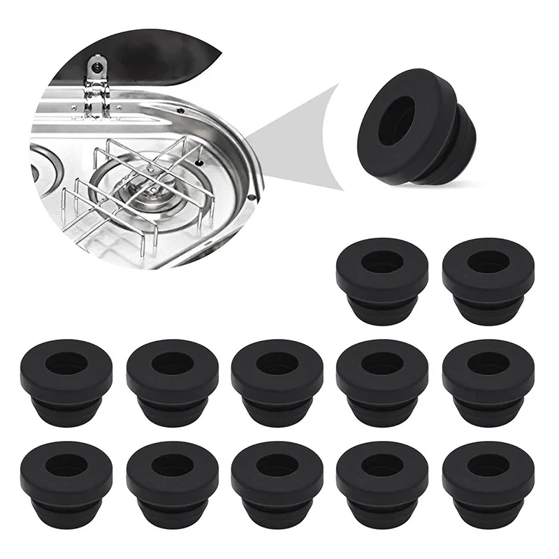 8/10Pcs Black Effective Reduce Scratches High-Temperature-Resistant RV Stove Rubber Grommet RV Car Accessories
8/10Pcs Black Effective Reduce Scratches High-Temperature-Resistant RV Stove Rubber Grommet RV Car Accessories