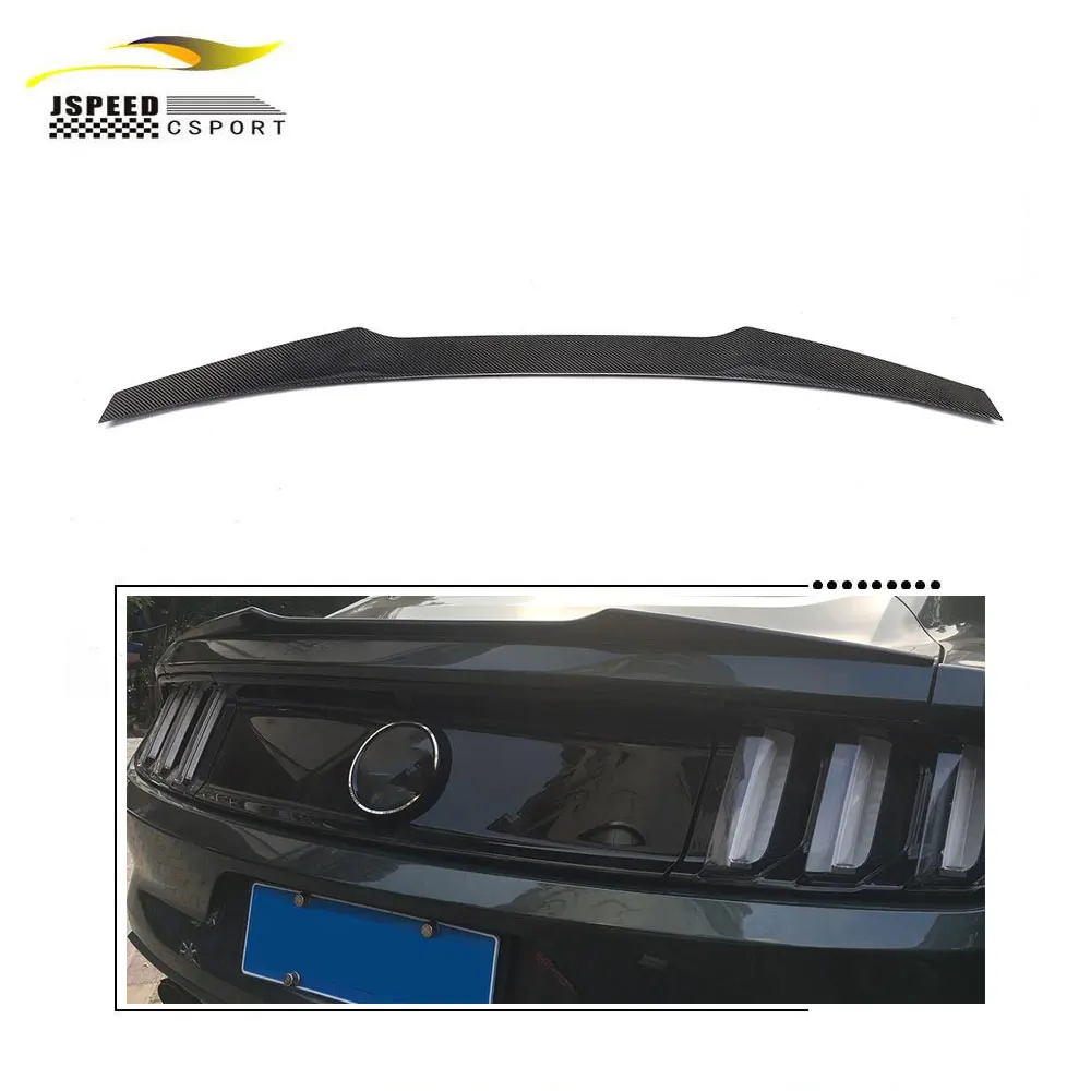 Suitable for The custom adjustment of the automatic carbon rear spoiler is Suitable for the Ford Mustang GT 2015
Suitable for The custom adjustment of the automatic carbon rear spoiler is Suitable for the Ford Mustang GT 2015