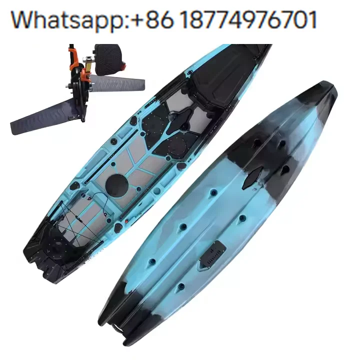 Outdoors 3.2m Pedal Ka Alum Pro Angler with Big Hatches Rudder HDPE Plastic Kajak Canoe for Outdoor Surfing and Fishing
Outdoors 3.2m Pedal Ka Alum Pro Angler with Big Hatches Rudder HDPE Plastic Kajak Canoe for Outdoor Surfing and Fishing