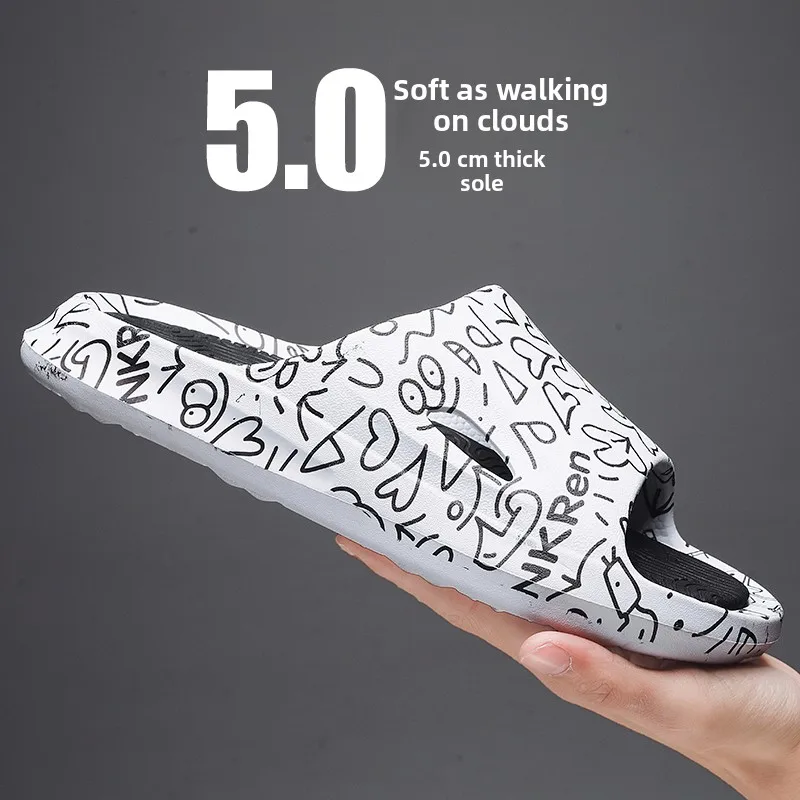 Coconut Themed Men's Summer Outdoor Slip-On Shoes Anti-Slip Wear-Resistant Thick Bottom Heightening Beach Sandals
Coconut Themed Men's Summer Outdoor Slip-On Shoes Anti-Slip Wear-Resistant Thick Bottom Heightening Beach Sandals