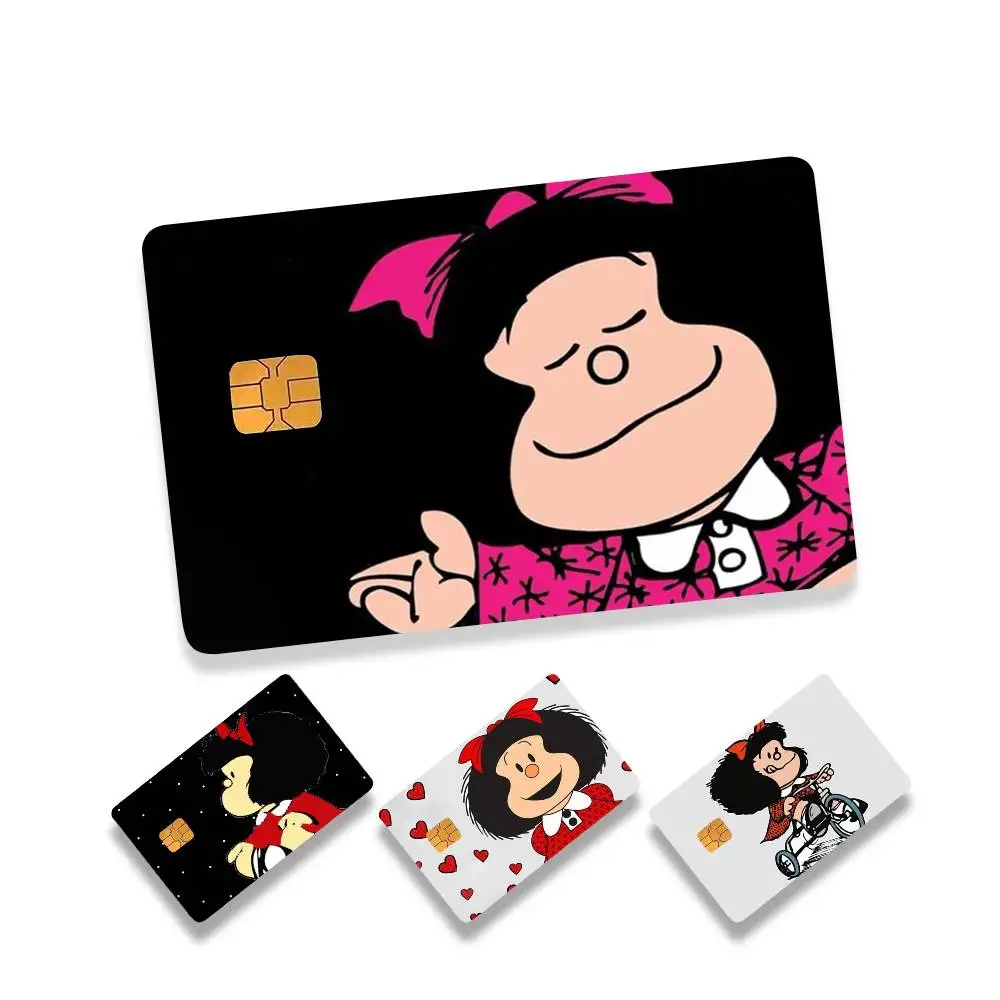 Cartoon M-Mafalda Cute HD Waterproof Card Skins Protective Stickers for Credit Bank Game Cards
Cartoon M-Mafalda Cute HD Waterproof Card Skins Protective Stickers for Credit Bank Game Cards
