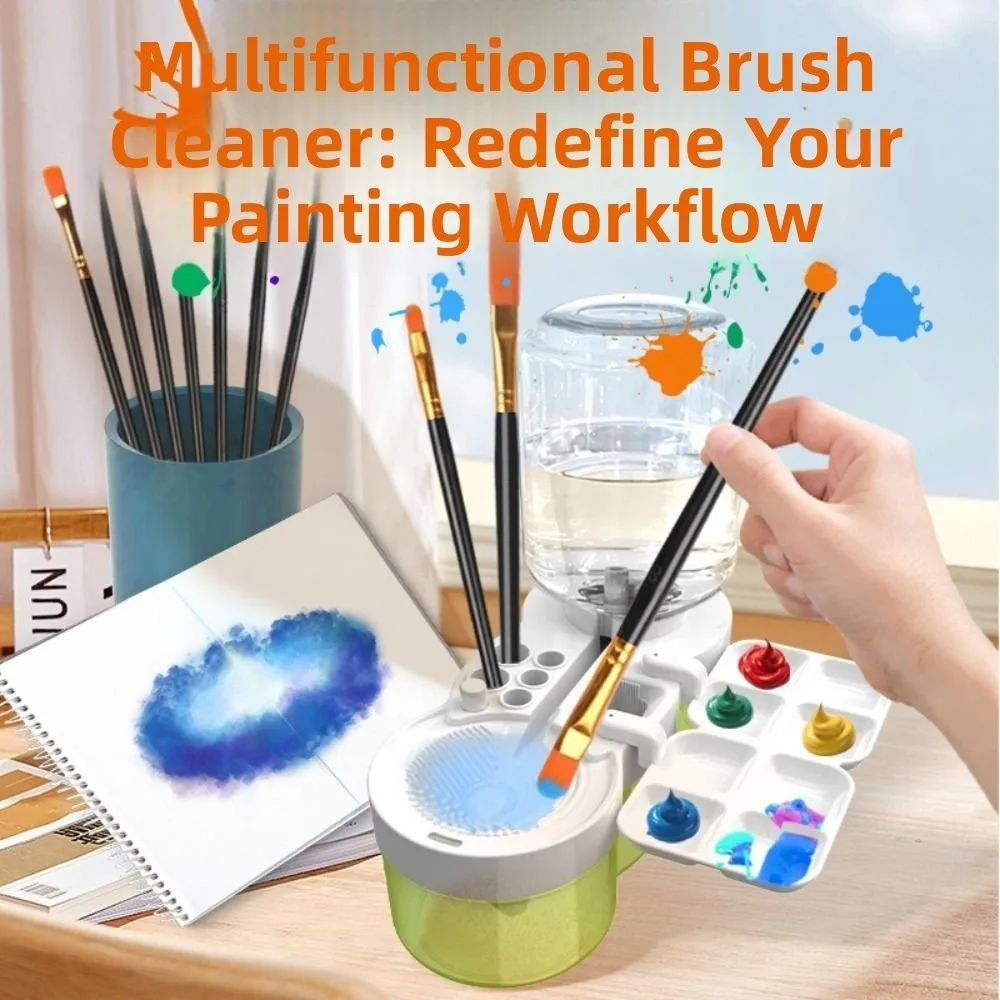 Drain Button Paint Brush Cleaner Automatic Cleaning Brush Clean Device Brush Cleaning Bucket Automatic Water Circulation
Drain Button Paint Brush Cleaner Automatic Cleaning Brush Clean Device Brush Cleaning Bucket Automatic Water Circulation