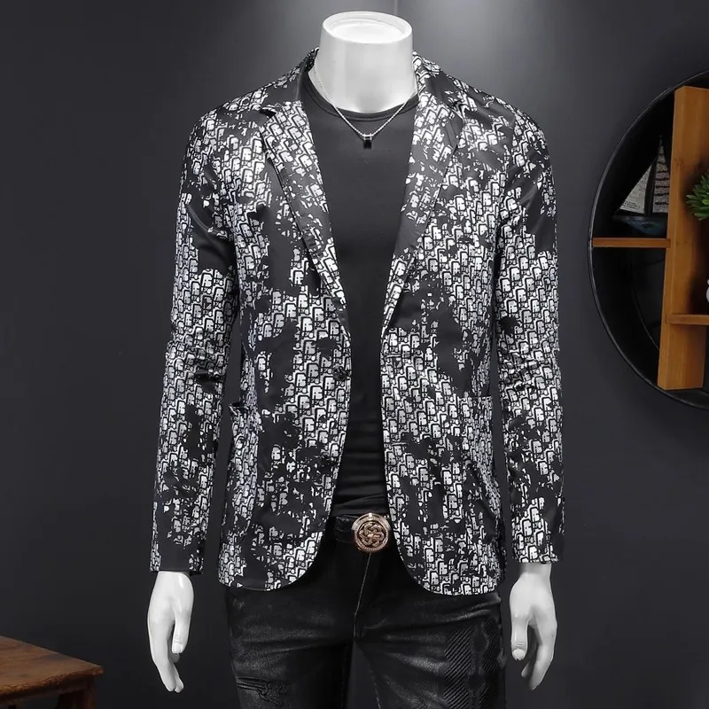 Мужской маленький пиджак с принтом, тонкий костюм большого размера, весна-осень, новинка 2025, снятие с производства, распродажа
Мужской маленький пиджак с принтом, тонкий костюм большого размера, весна-осень, новинка 2025, снятие с производства, распродажа