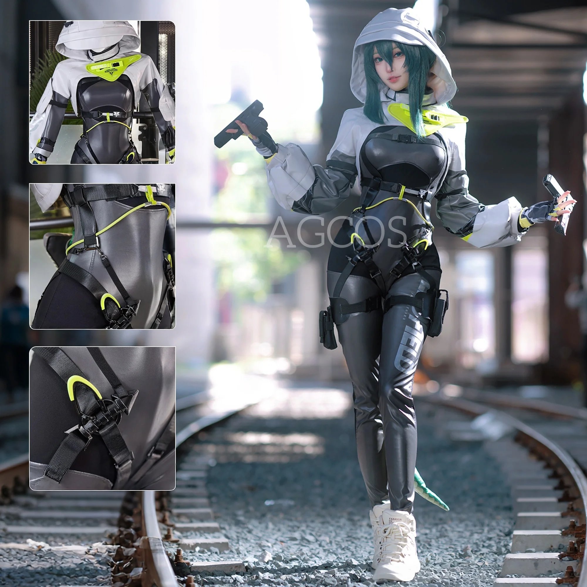 AGCOS Arknights:Endfield Fluorite Cosplay Costume Female Halloween Outfits PU Jumpsuits Game Clothes Costumes Cosplay
AGCOS Arknights:Endfield Fluorite Cosplay Costume Female Halloween Outfits PU Jumpsuits Game Clothes Costumes Cosplay