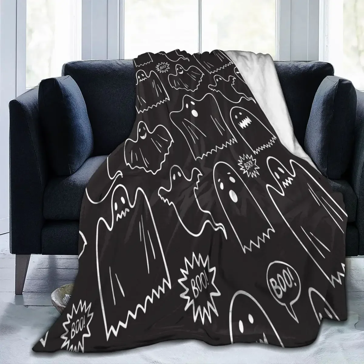 Halloween Horror Baby Blanket Velvet All Season Pumpkin Ghost Portable Lightweight Thin Babe Carpets For Home Office Rug Piece
Halloween Horror Baby Blanket Velvet All Season Pumpkin Ghost Portable Lightweight Thin Babe Carpets For Home Office Rug Piece