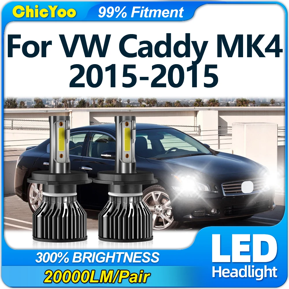 2Pcs 20000LM LED Headlight Bulbs 12V High Low Beam Car Head Lamps 6000K Auto Lights For VW Caddy MK4 2015 2016 2017 2018
2Pcs 20000LM LED Headlight Bulbs 12V High Low Beam Car Head Lamps 6000K Auto Lights For VW Caddy MK4 2015 2016 2017 2018