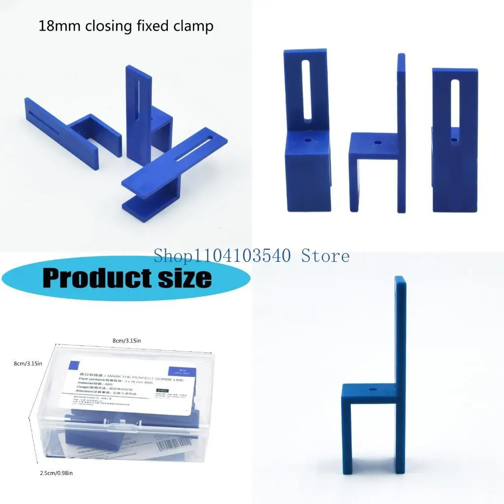 02DC 18 -миллиметровый зажим для деревообработки для установки шкафа с функцией маркировки измерения. 
02DC 18 -миллиметровый зажим для деревообработки для установки шкафа с функцией маркировки измерения.