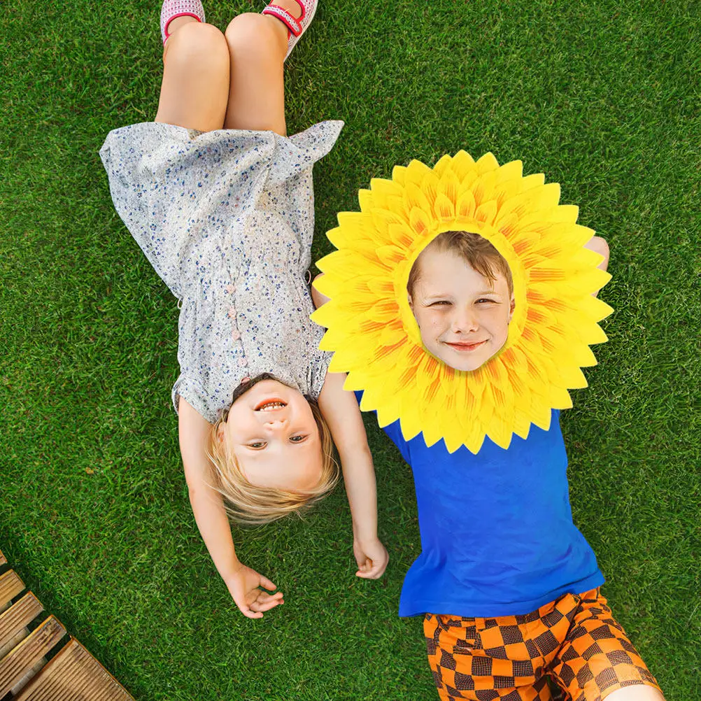 2Pcs Sunflower Headgear Unique Funny Sunflower Headpiece for Events Performances Cosplay Costumes Dance Parties Floral Party
2Pcs Sunflower Headgear Unique Funny Sunflower Headpiece for Events Performances Cosplay Costumes Dance Parties Floral Party