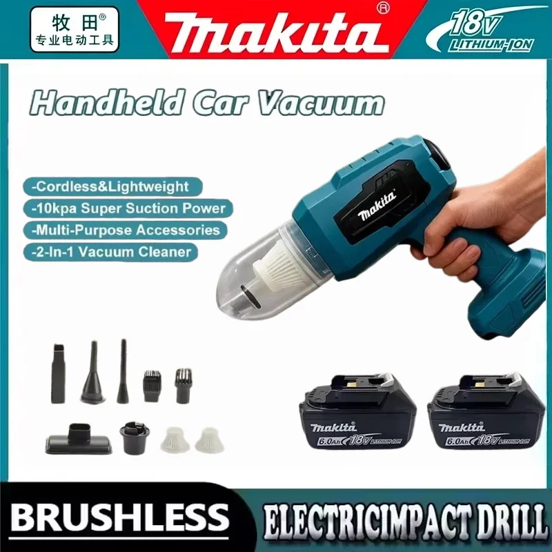 Makita Cordless Mini Car Vacuum Cleaner Multifunction Handheld Rechargeable Dust Collect Tool For Makita 18v Battery
Makita Cordless Mini Car Vacuum Cleaner Multifunction Handheld Rechargeable Dust Collect Tool For Makita 18v Battery