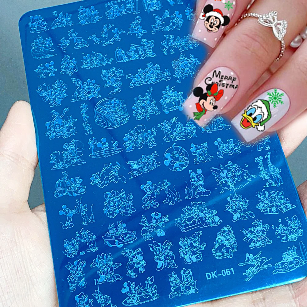 12x14.5cm Cartoon Mickey Design Nail Art Stamp Plates Stainless Steel Mickey Nail Art Template DIY Mickey Manicure Tool &*&
12x14.5cm Cartoon Mickey Design Nail Art Stamp Plates Stainless Steel Mickey Nail Art Template DIY Mickey Manicure Tool &*&