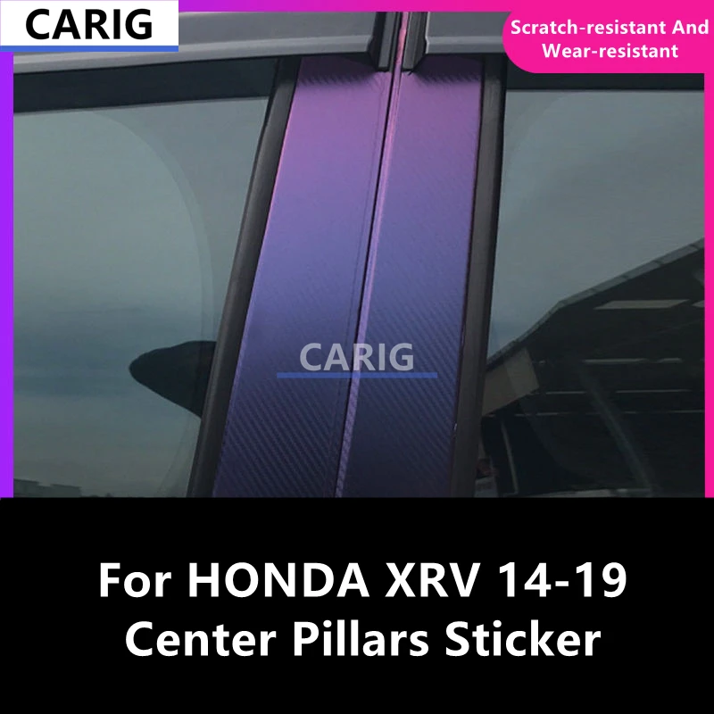 Для HONDA HR-V/VEZEL/XR-V 14-19 наклейка с центральными колоннами Модифицированная углеродное волокно Защитная пленка для салона автомобиля аксессуары
Для HONDA HR-V/VEZEL/XR-V 14-19 наклейка с центральными колоннами Модифицированная углеродное волокно Защитная пленка для салона автомобиля аксессуары