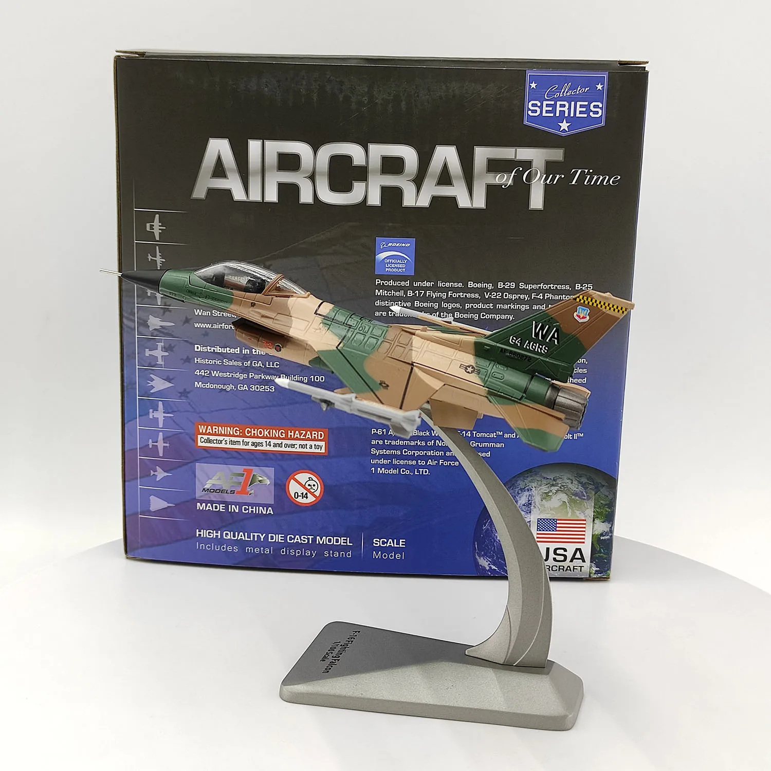 AIRCRAFT 1:100 Scale F-16 Fighting Falcon 2007 Model Diecast Alloy Classics Toys Souvenir Collectibles Gifts Static Display
AIRCRAFT 1:100 Scale F-16 Fighting Falcon 2007 Model Diecast Alloy Classics Toys Souvenir Collectibles Gifts Static Display