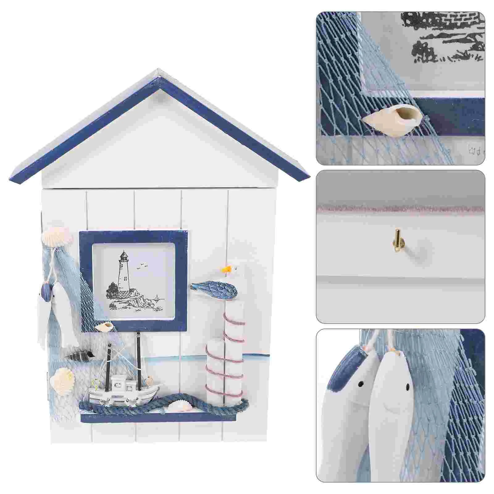 Key Locker House outside Home Hooks Decorative Ornament Pine Desktop Adornment Storage Container Cabinet
Key Locker House outside Home Hooks Decorative Ornament Pine Desktop Adornment Storage Container Cabinet