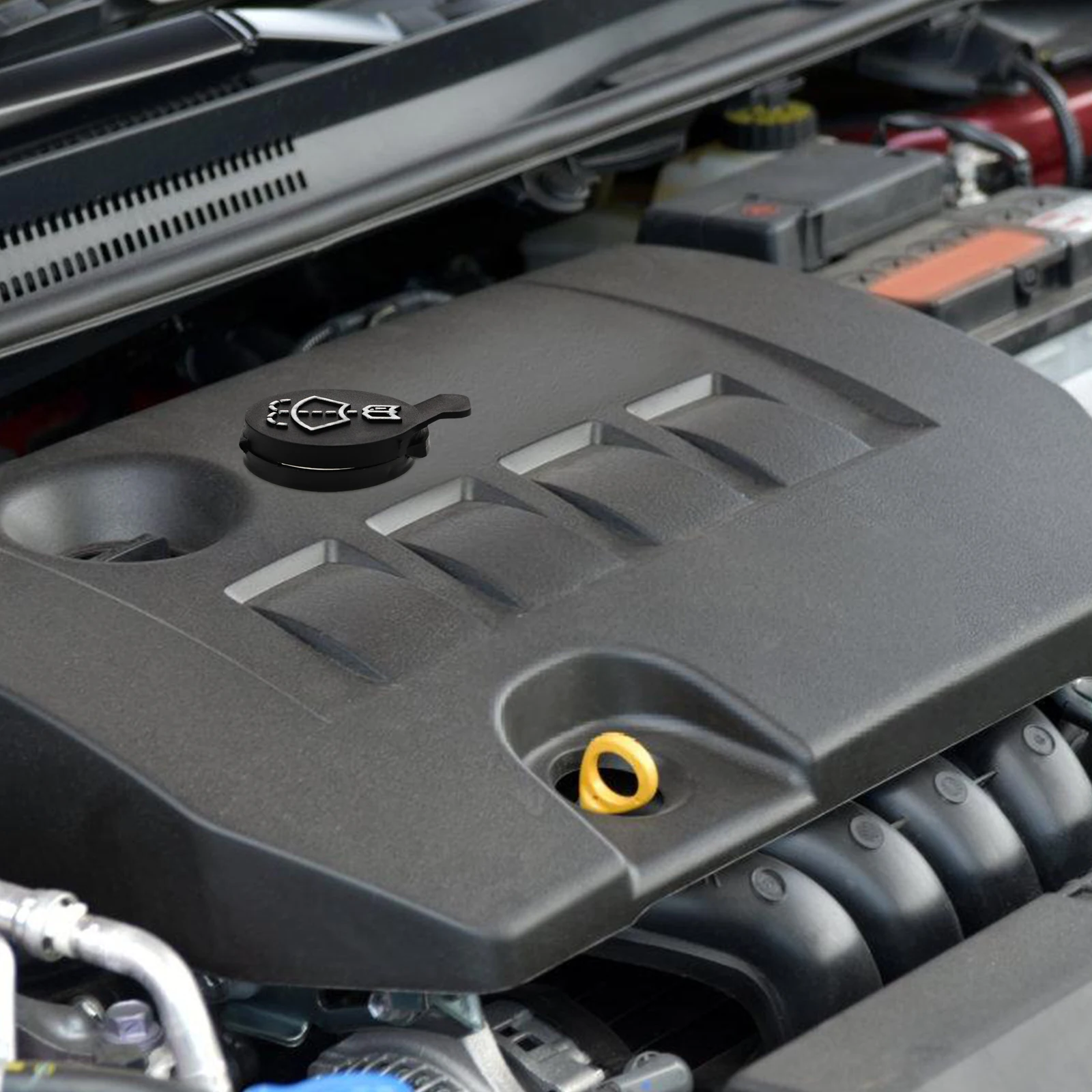 Wiper Spray Coolant Tank Lid Durable Replacement Cover for Car Fluid Spill Protection Compatible with Popular Brands Engine
Wiper Spray Coolant Tank Lid Durable Replacement Cover for Car Fluid Spill Protection Compatible with Popular Brands Engine