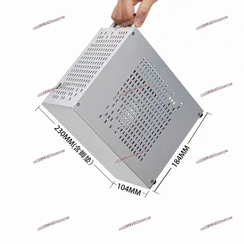 Bestseller A07 All Aluminum ITX Mini Game Chassis 4.3L Single Fan Graphics Card Small 1u Power Supply 36MM Fan
Bestseller A07 All Aluminum ITX Mini Game Chassis 4.3L Single Fan Graphics Card Small 1u Power Supply 36MM Fan