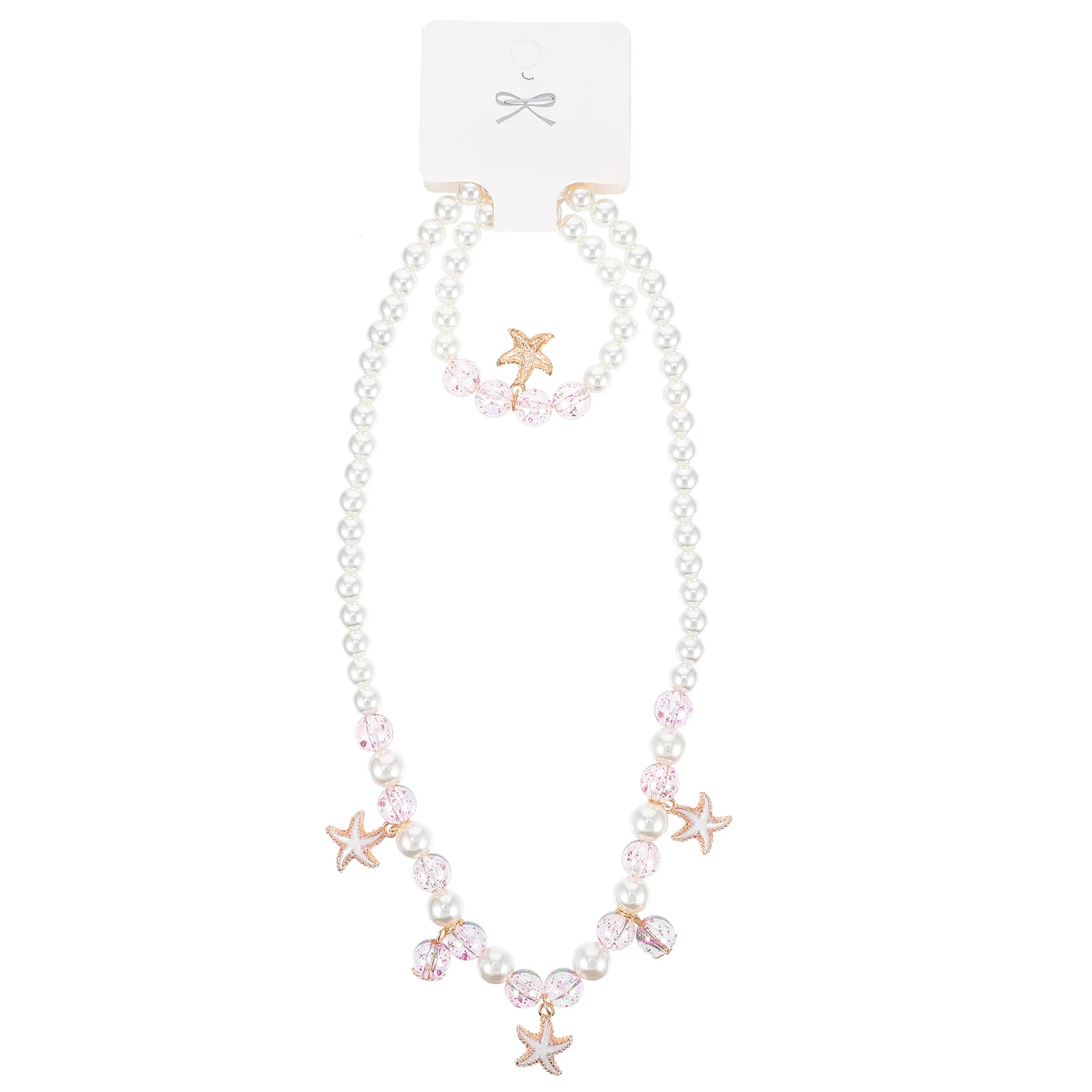 Necklace Children Bracelet Necklace Set Beach Party Jewelries Wrist Ornament Lovely Neck Ornament Durable Structure
Necklace Children Bracelet Necklace Set Beach Party Jewelries Wrist Ornament Lovely Neck Ornament Durable Structure