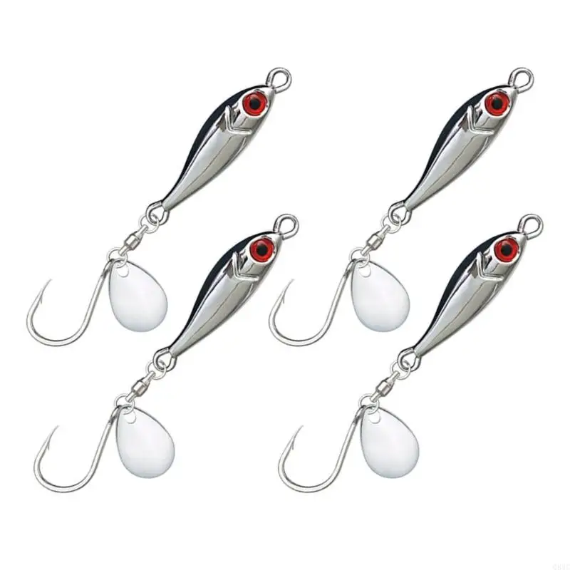 Q84C 4Pcs Hard Baits Jigging Lure Cast Fishing Artificial Baits Metal Fishing Lure Freshwater Saltwater Fishing Accessories
Q84C 4Pcs Hard Baits Jigging Lure Cast Fishing Artificial Baits Metal Fishing Lure Freshwater Saltwater Fishing Accessories
