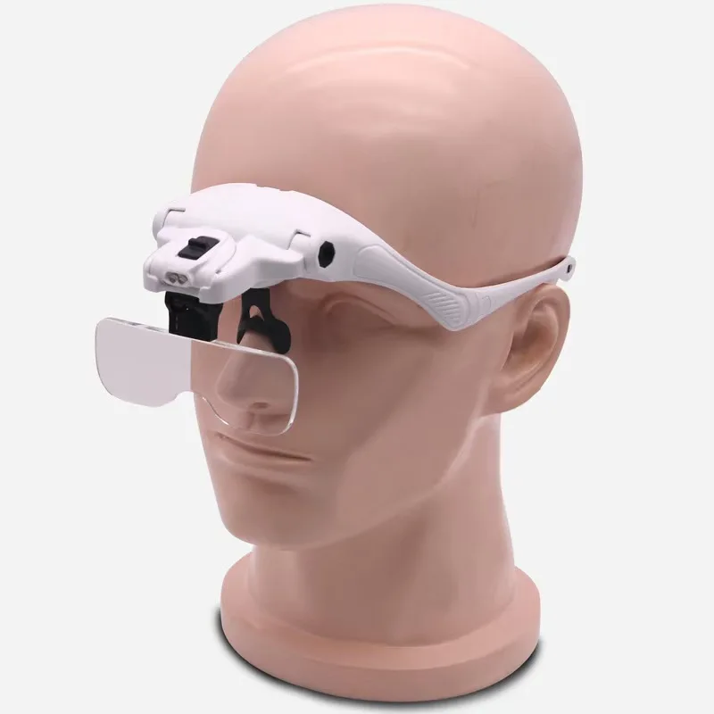 Model Tool Model Coloring Fine Manufacturing Tool Head mounted LED Magnifier (with LED Light) TOO-95
Model Tool Model Coloring Fine Manufacturing Tool Head mounted LED Magnifier (with LED Light) TOO-95