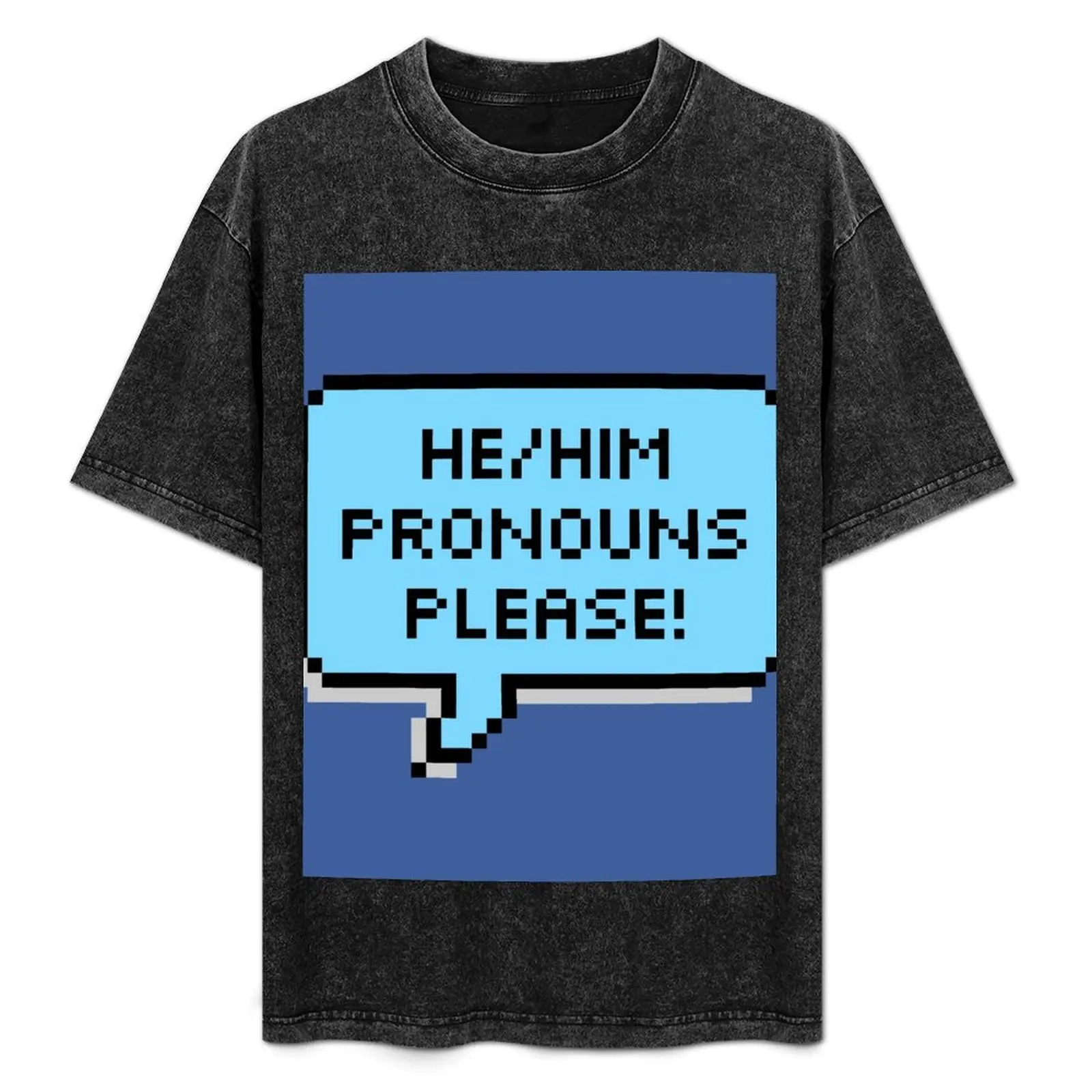 He/Him Pronouns, Please! T-Shirt Athletic Quick Dry T-Shirt for Men
He/Him Pronouns, Please! T-Shirt Athletic Quick Dry T-Shirt for Men