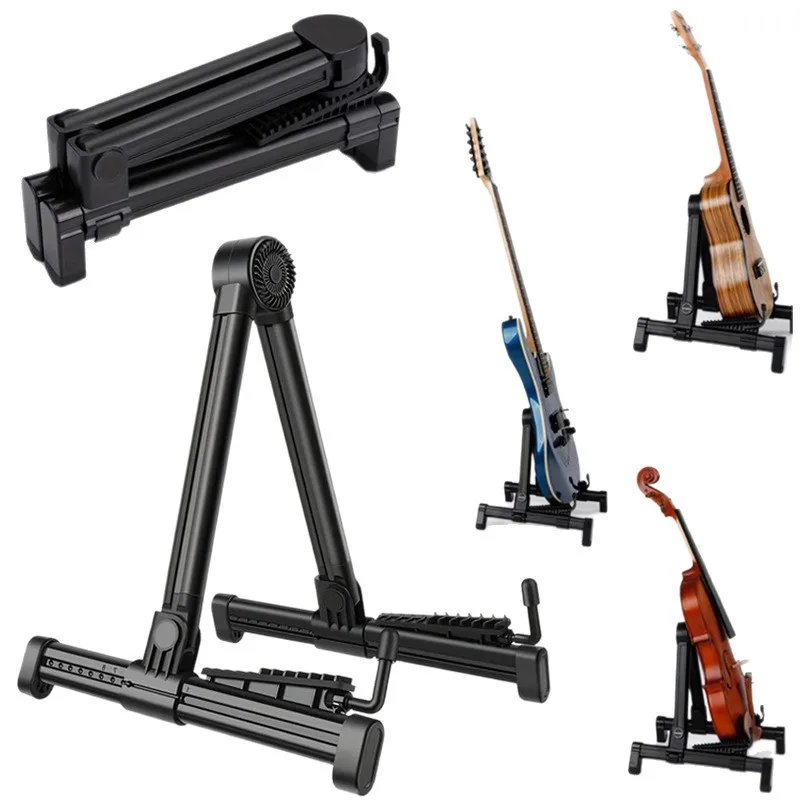1pc Guitar Stand Folding A Frame Floor Universal ABS for Acoustic Classical Electric Bass Guitars Banjo Ukulele Portable accesso
1pc Guitar Stand Folding A Frame Floor Universal ABS for Acoustic Classical Electric Bass Guitars Banjo Ukulele Portable accesso