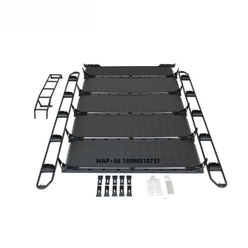 W463 Roof Rack Fit for G-class W463 All Year Stainless Steel Roof Rack with Ladder Upgrade Style Will Not Rust Car Accessory
W463 Roof Rack Fit for G-class W463 All Year Stainless Steel Roof Rack with Ladder Upgrade Style Will Not Rust Car Accessory
