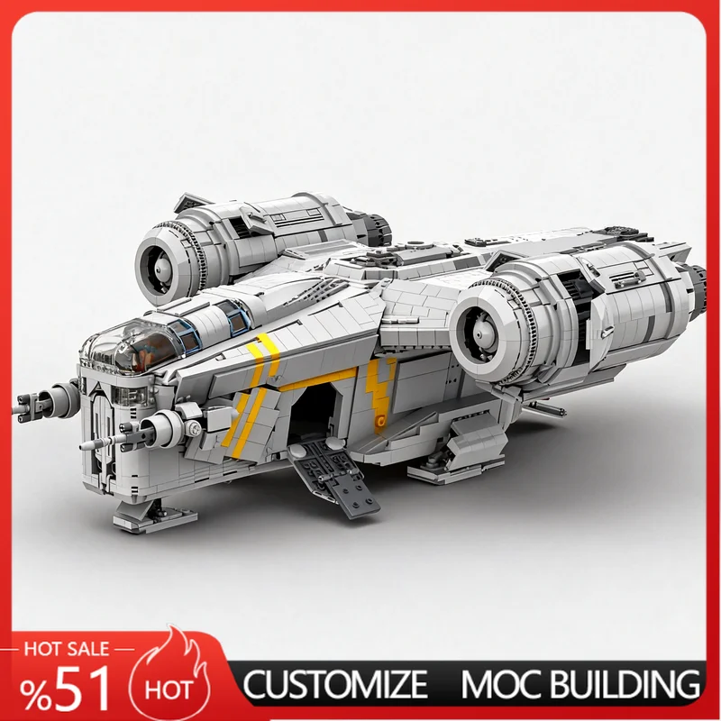 7600 Parts Sci-Fi Spacecraft Model MOC Building Customize Blocks DIY Assembly Educational Toy Gift For funs Collection Display
7600 Parts Sci-Fi Spacecraft Model MOC Building Customize Blocks DIY Assembly Educational Toy Gift For funs Collection Display