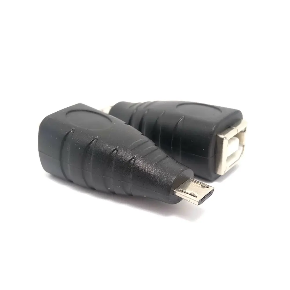 Square port B-type printer connector USB-B female to USB2.0/Micro male/female conversion plug
Square port B-type printer connector USB-B female to USB2.0/Micro male/female conversion plug