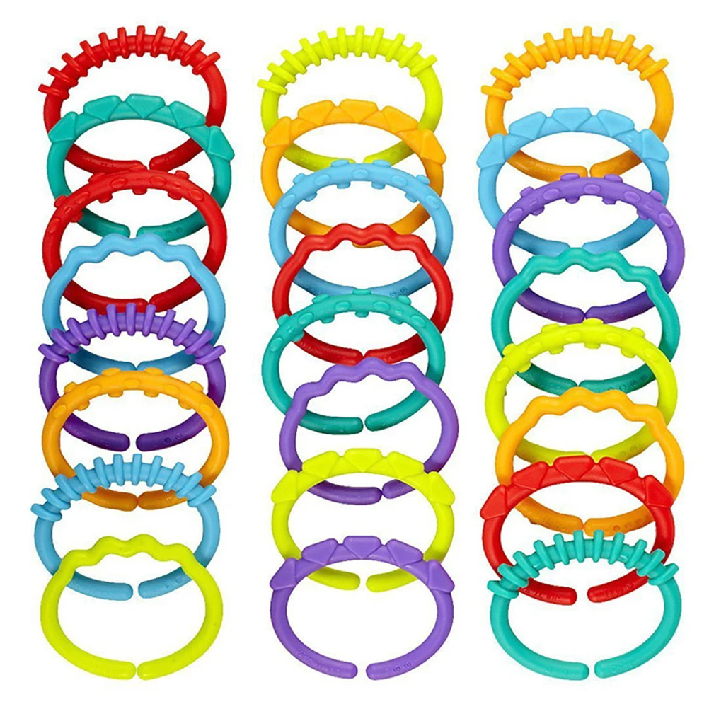 Plastic Baby Link Toys Smooth Surface crib toys stroller ring connecting toys grasping training newborn gift birthday Christmas
Plastic Baby Link Toys Smooth Surface crib toys stroller ring connecting toys grasping training newborn gift birthday Christmas