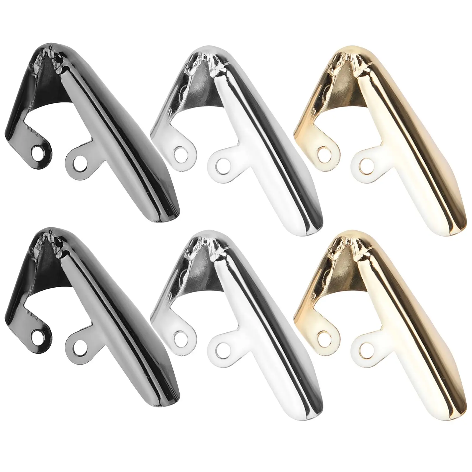 6 Pcs Pointed Shoe Protectors High Heel Cover Metal Tips Black Silver Gold Decorative Wear Resistance Shoe Accessories
6 Pcs Pointed Shoe Protectors High Heel Cover Metal Tips Black Silver Gold Decorative Wear Resistance Shoe Accessories