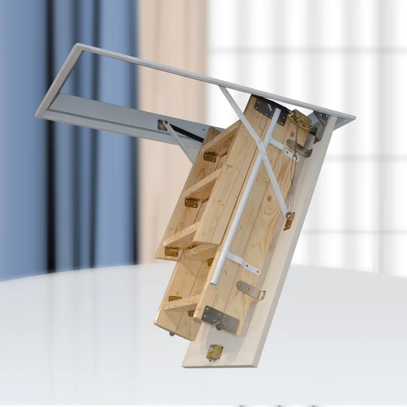 XL Solid Wood Folding Ladder Nordic Thickened Attic Stair Solid Wood Telescopic Ladder
XL Solid Wood Folding Ladder Nordic Thickened Attic Stair Solid Wood Telescopic Ladder