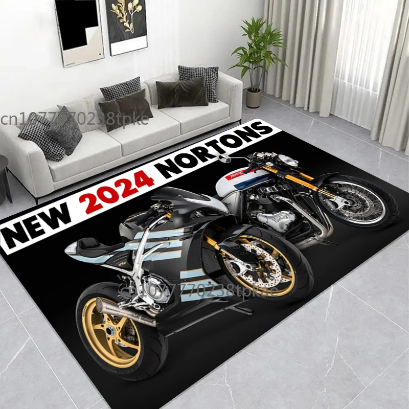 NORTONS BIKES Motorcycle Poster Printed Carpet Comfortable Retro Creative Living Room Bedroom Sofa Area Rug,home Decor,Floormat
NORTONS BIKES Motorcycle Poster Printed Carpet Comfortable Retro Creative Living Room Bedroom Sofa Area Rug,home Decor,Floormat