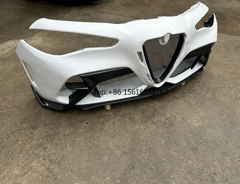 KXY Partial Front Bumper for Alfa Romeo Giulia GTAM Style Bodykit
KXY Partial Front Bumper for Alfa Romeo Giulia GTAM Style Bodykit