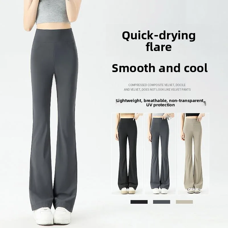 High Waist Spandex Yoga Pants Micro Flared Straight Leg Hanging Casual Sle No Brand Ammonia Fabric for Middle-Aged Women
High Waist Spandex Yoga Pants Micro Flared Straight Leg Hanging Casual Sle No Brand Ammonia Fabric for Middle-Aged Women